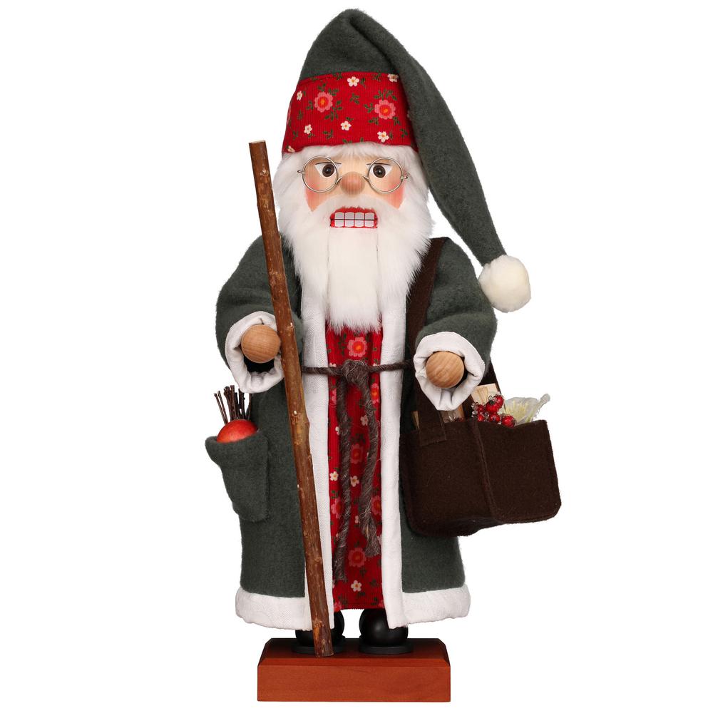 Christian Ulbricht Nutcracker - Santa with Fruit - 19"H x 9"W x 6"D