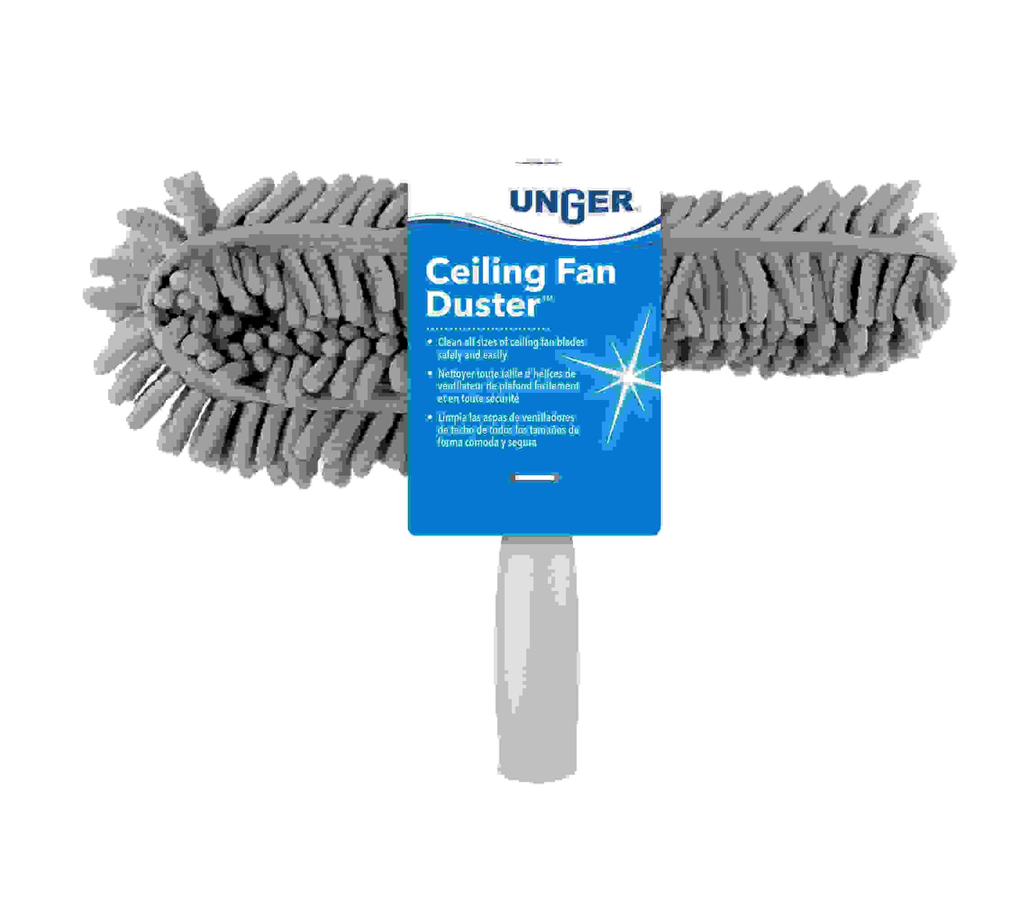 Unger 972660 Microfiber Celing Fan Duster The Curved Head