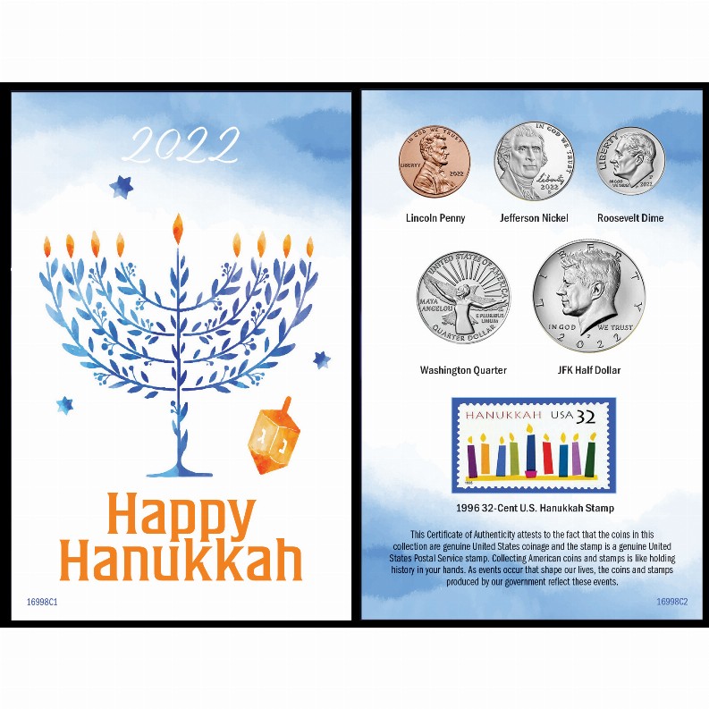 2022 Hanukkah Greeting Card