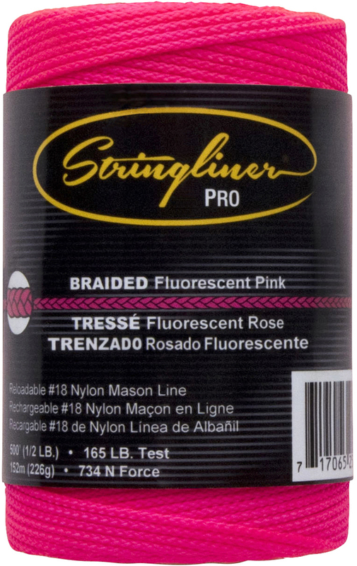 35462 500 Ft. Fl Pink Braid Line Roll