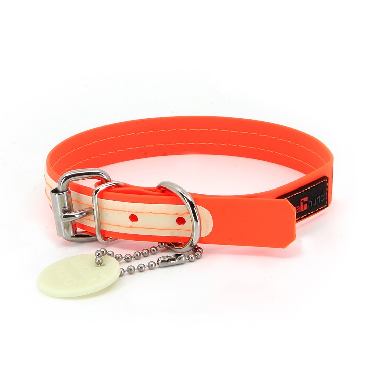 Play Glow Collar 3/4"x12" Orange