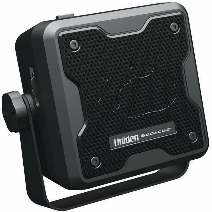 Uniden 4Inx4Inx2 1/2In 15W AMP  Cb/Scanner External Speaker