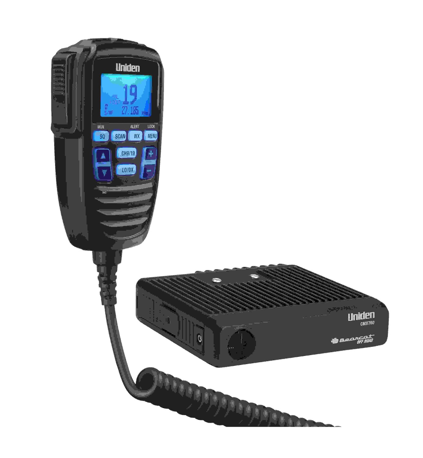 CMX760 Remote Mount Ultra Compact 40 Channel Off Road Professional Cb Radio With Weather + Alert, Scan, Local/Dx, Ch 9/19