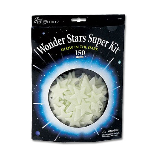 Wonder Stars Super Kit - Glow In The Dark 150 Stars