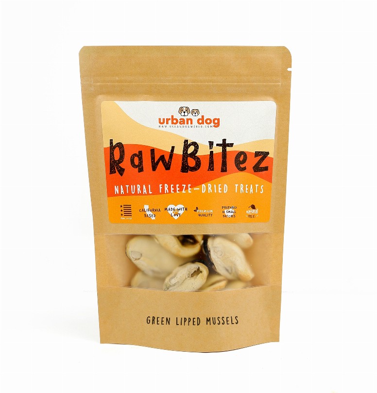 RawBitez Natural Freeze-Dried Treats - 2.5 ozGreen Lipid Mussel Freeze-Dried Bitez