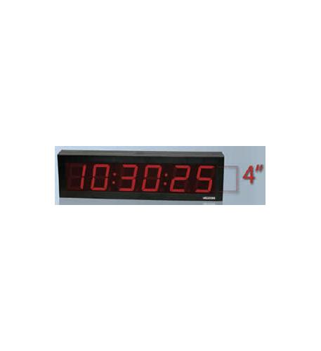 IP PoE 6 Digit- 4 inch Digital Clock- Do