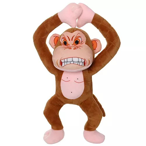 Mighty Angry Animals - One Size Tan Monkey