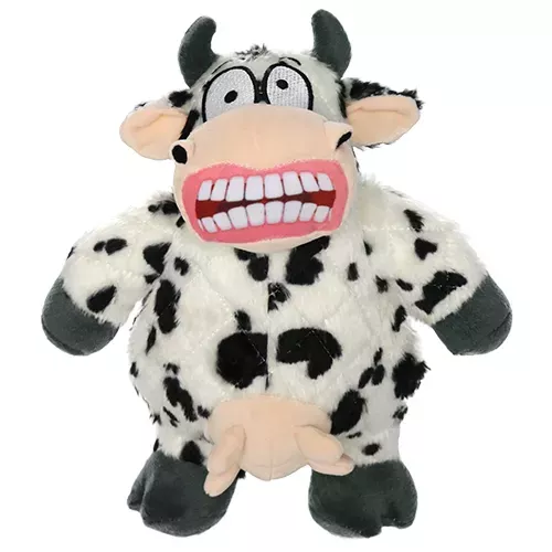 Mighty Angry Animals - One Size Black & White Cow