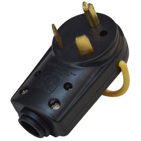 30A Replacement Male Plug Carded