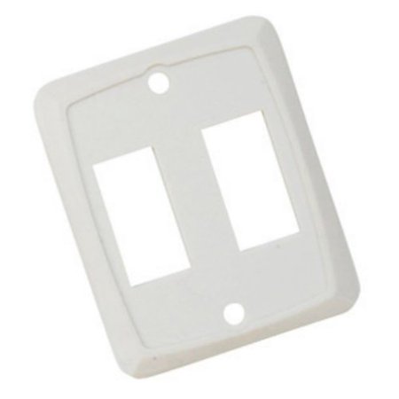 Double Face Plate - Ivory 1/Card