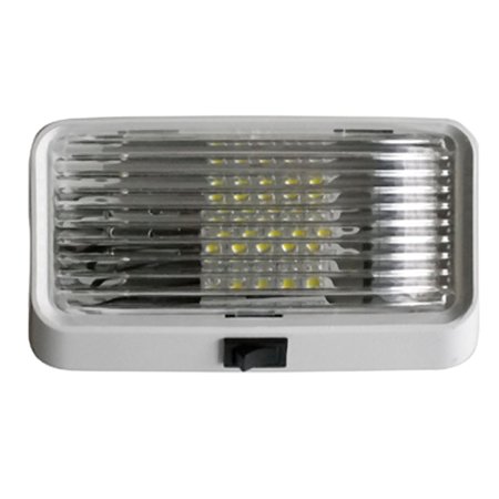 Led Porch Light With On/Off Switch - Clear