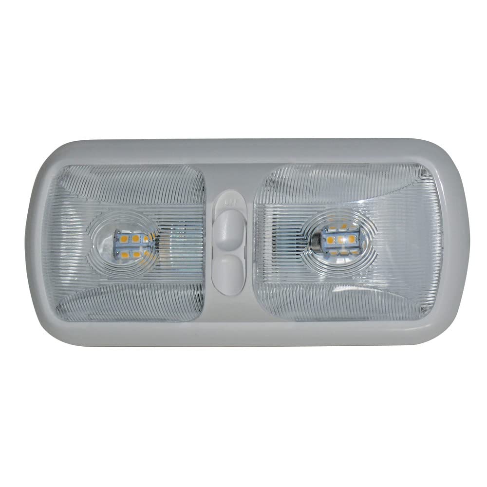 EUROSTYLE DBL DOME LIGHT INCANDESCENT