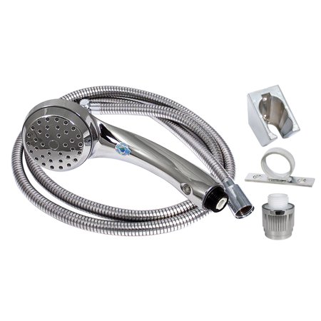 Airfusion Shower Head Kit, Separate Flow Controller, Chrome