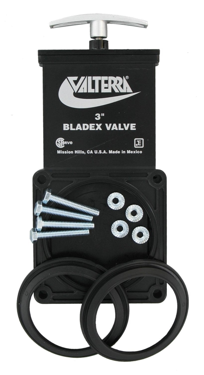 Bladex Waste Valve Body, 3In, Metal Handle, Bulk