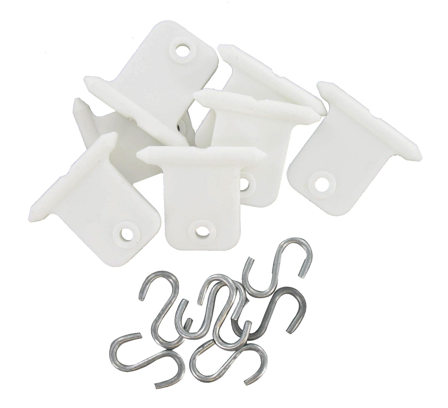 AWNING ACCESSORY HANGERS WHITE CARDED