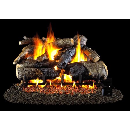 CHAO-24 R.H. Peterson Standard 24" Charred American Oak. Logs Only (does not include burner)