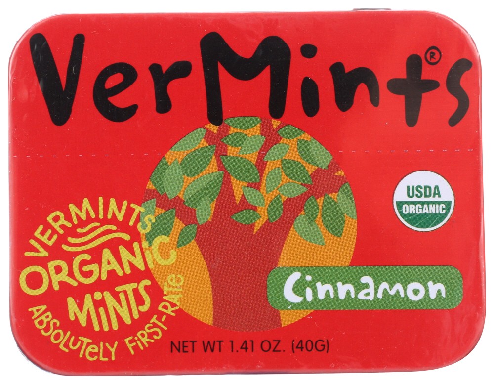 Vermints All Natural Breath Mints Cinnamint (6x1.41Oz)