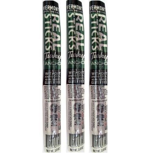 Vermont Smoke & Cure Turkey Ancho Real Sticks (24x1 OZ)