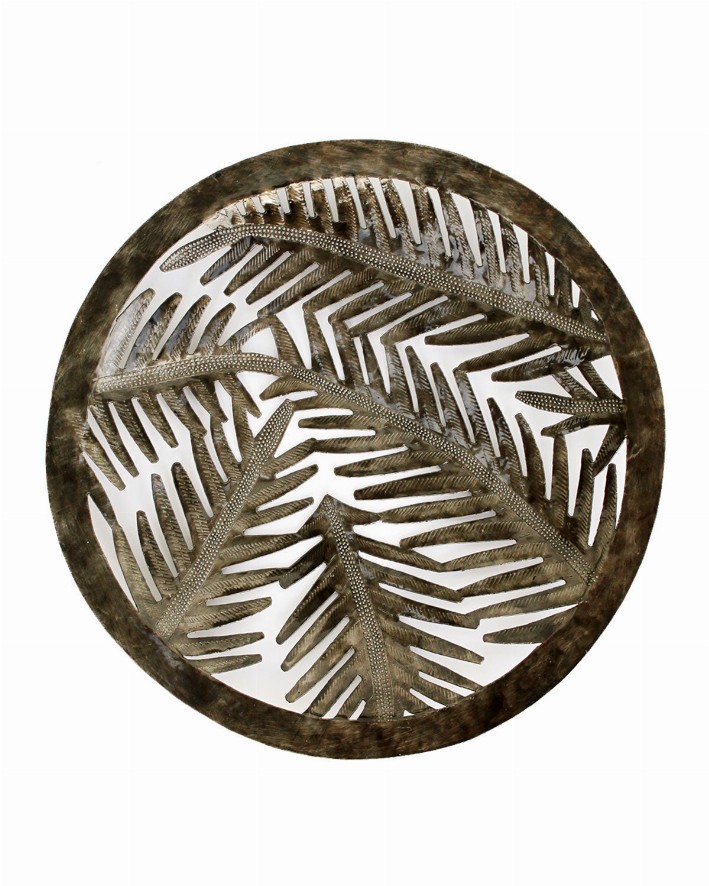 Metal Art - Palm Bowl