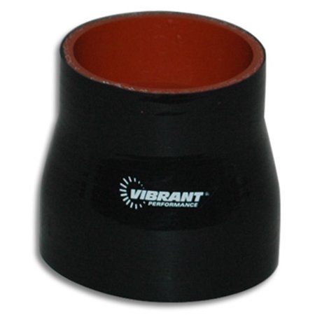 4 PLY REDUCER COUPLING, 2.25IN X 3IN X 3IN LONG - BLACK
