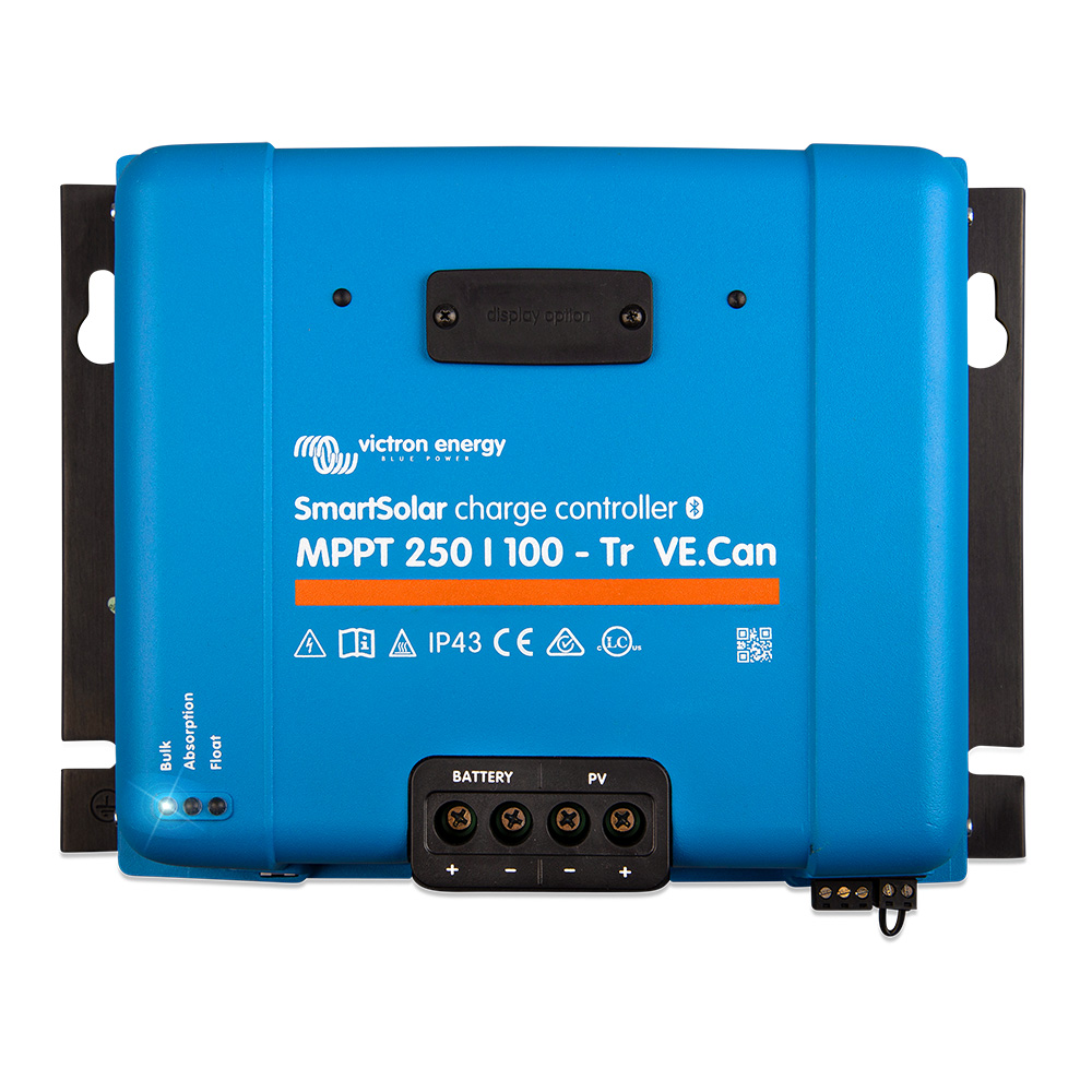 Victron SmartSolar MPPT Solar Charge Controller - 250V - 100Am- VE.CAN Port - UL Approved