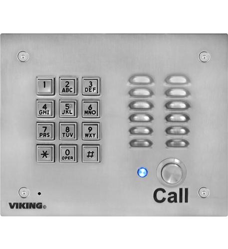 Voip Stainless Steel Entry Phone