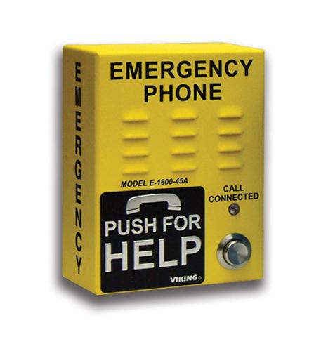 VoIP Emergency Phone with Voice-Yellow