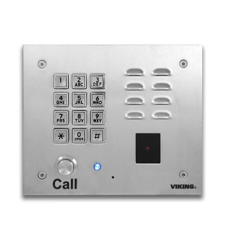 Entry Phone with Keypad and Card Reader