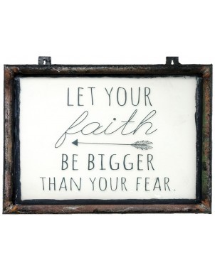 Faith Bigger Than Fear Screen Print Art