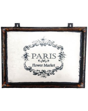 Paris Flower Market Screen Print Art