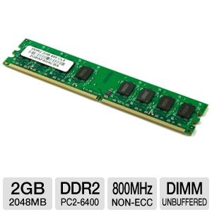 2GB DDR2 800 MHz CL5 DIMM