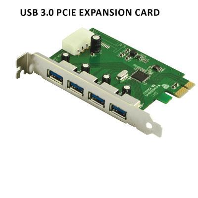 4 Port USB 3.0 PCIe Int Card