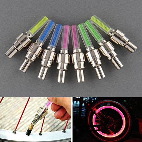 4piece Pack LED NEON COLORED Lights for Bikes, Cars and Motorcycle - White