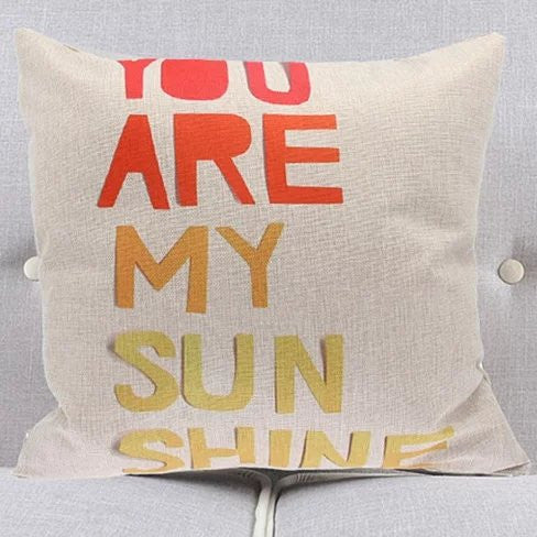 ABC of Love Cushion Covers - You Are My Sunshine