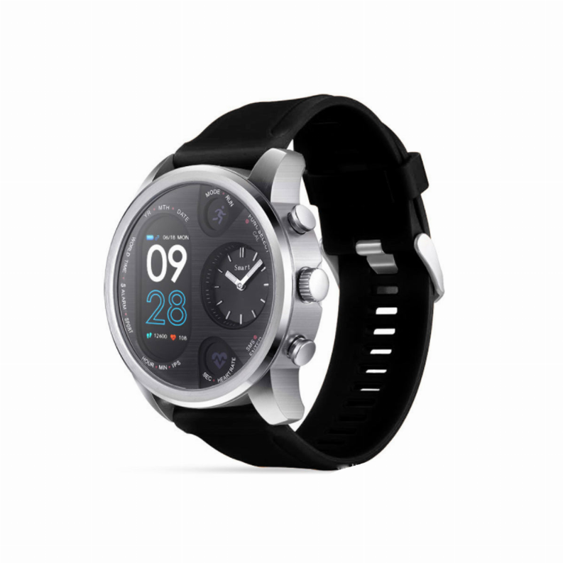 Alista Rugged Unisex Smart Watch - Black