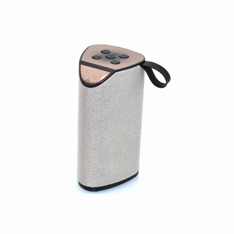 Bass Booster Bluetooth Speaker - Silver Gray