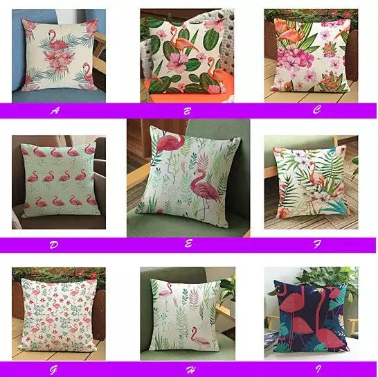 Fabulous Flamingos Cushion Covers - I