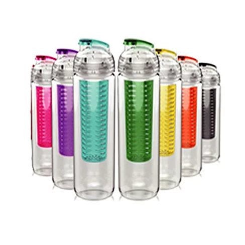 Fruitcola Dome Fruit Infuser Water Bottle - Yellow