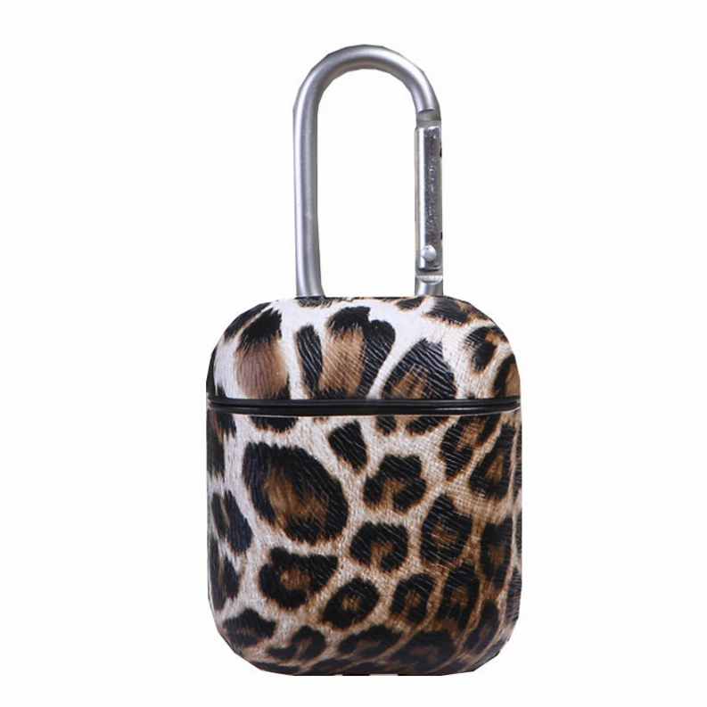 Habitat Air Pod Protective Cover Case In Leopard Print - Brown