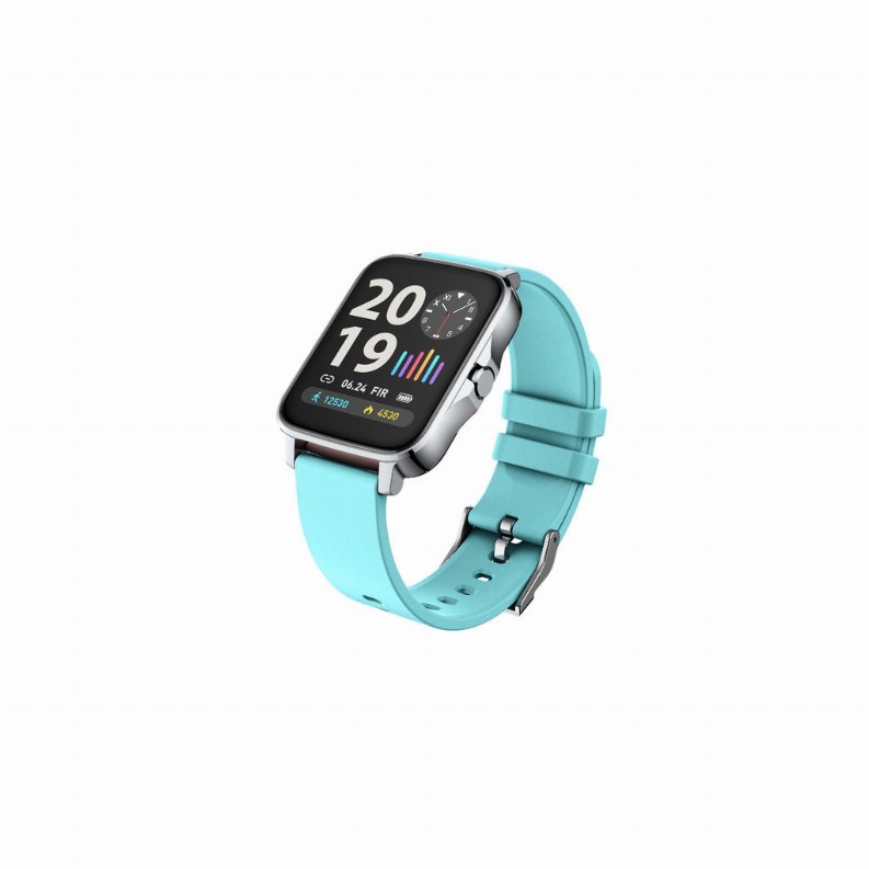 Lifestyle Smart Watch Heart Health Monitor And More - Light Blue