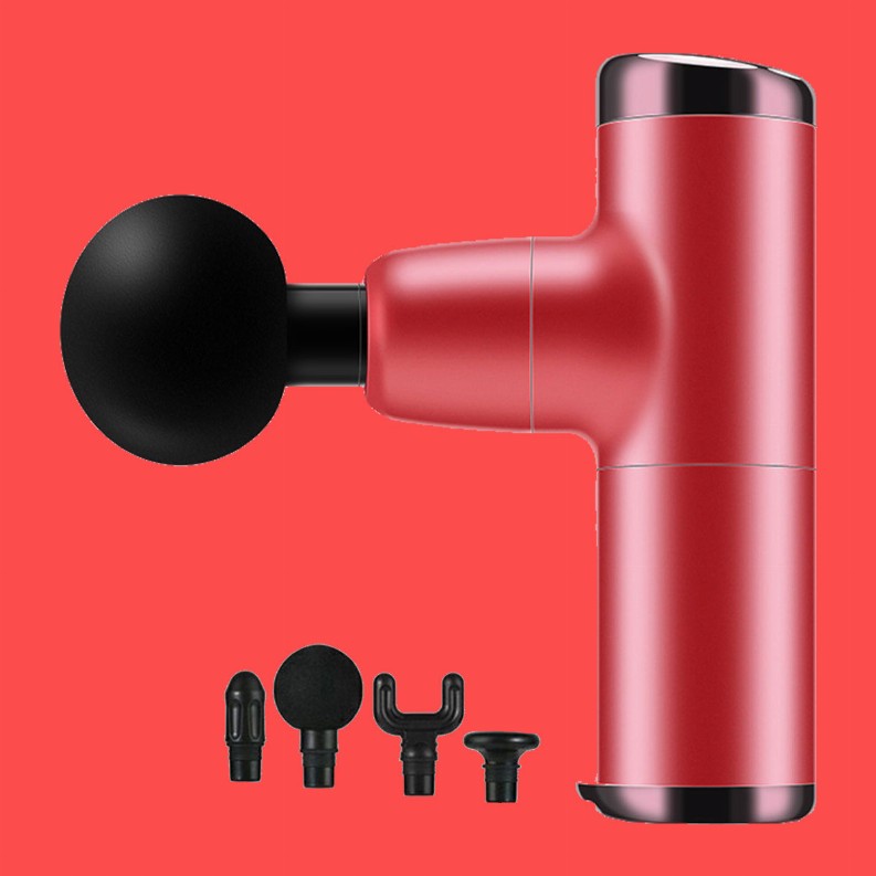 No More Sore Mini Massager And Muscle Toner - Bold Red