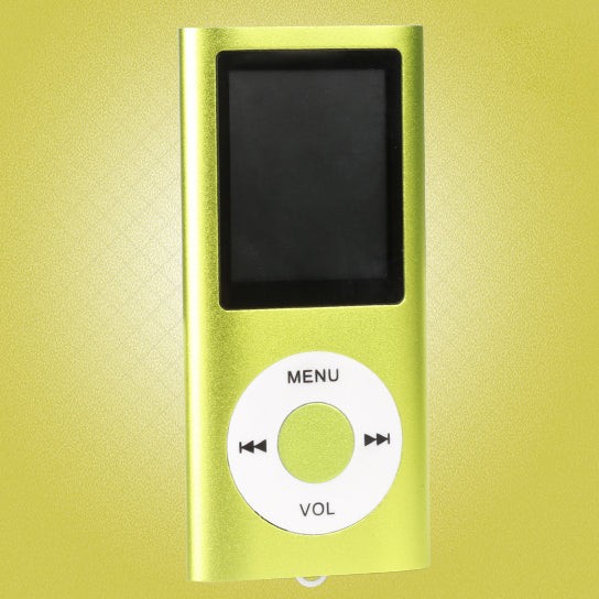 Portable Mp3 Music Player and FM Radio And More - Green