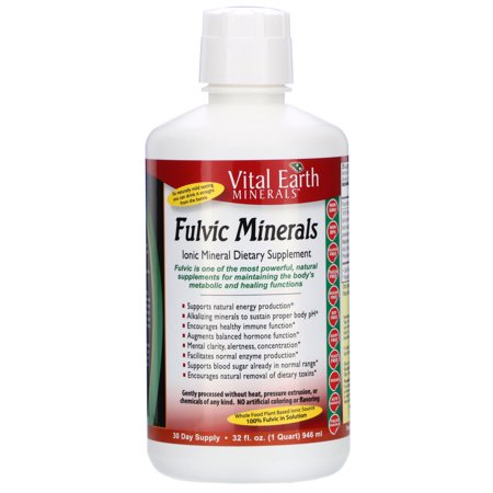 Vital Earth Minerals Fulvic Mineral Complex (32 fl Oz)