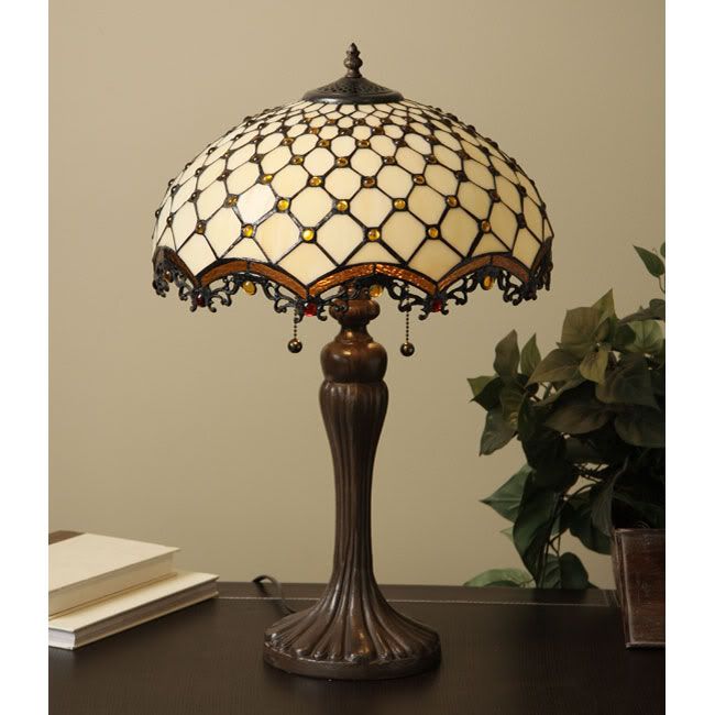 Famous Brand-Style Jewel Roman Table Lamp