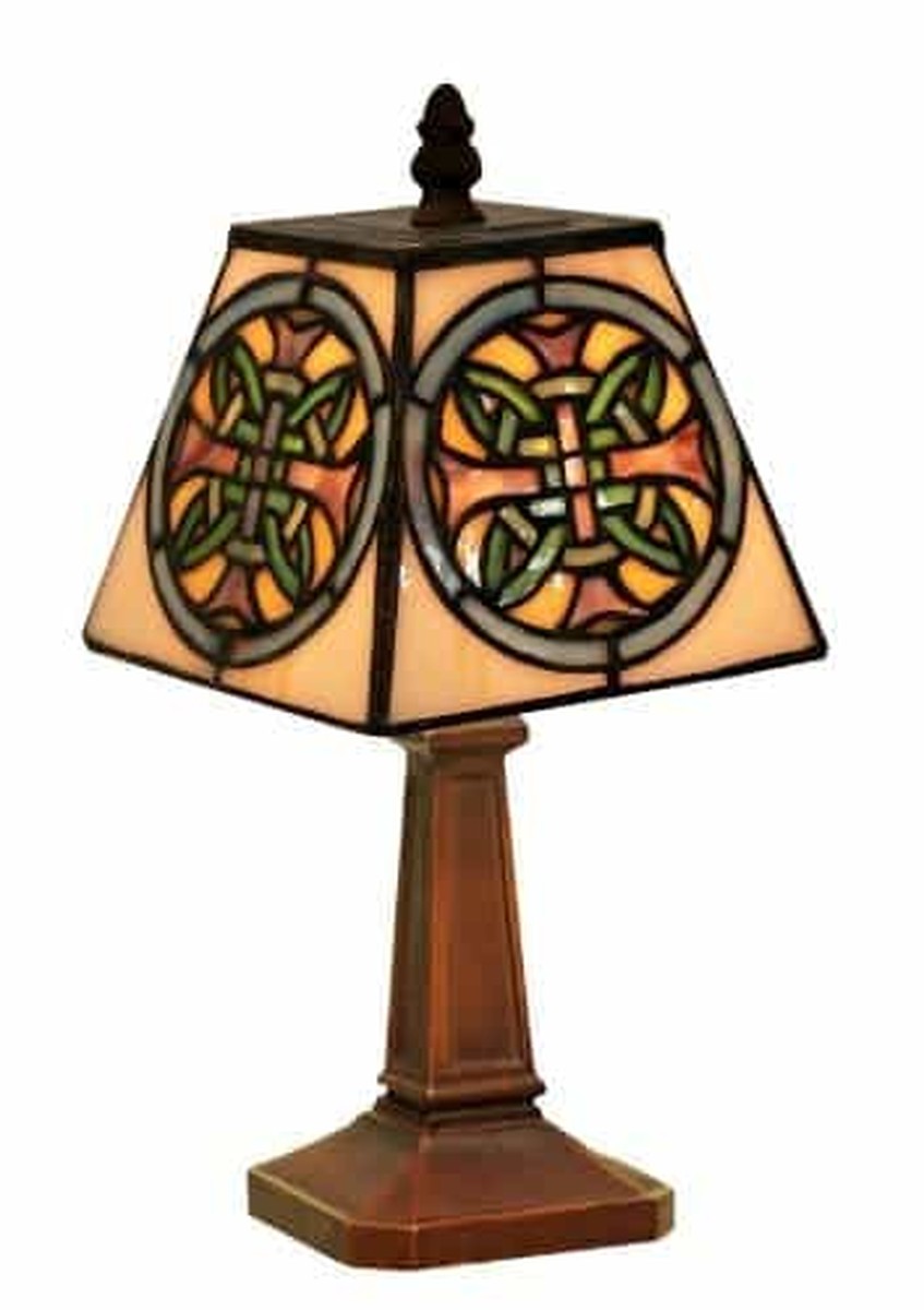 Famous Brand-Style Mission Iris Accent Lamp