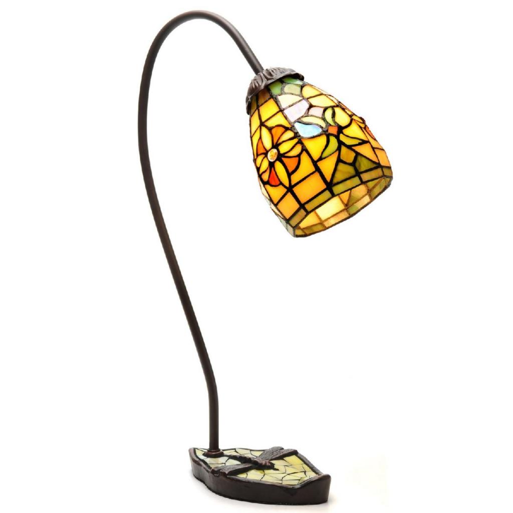 Dragonfly Collection Tiffany Table Lamp, Bronze