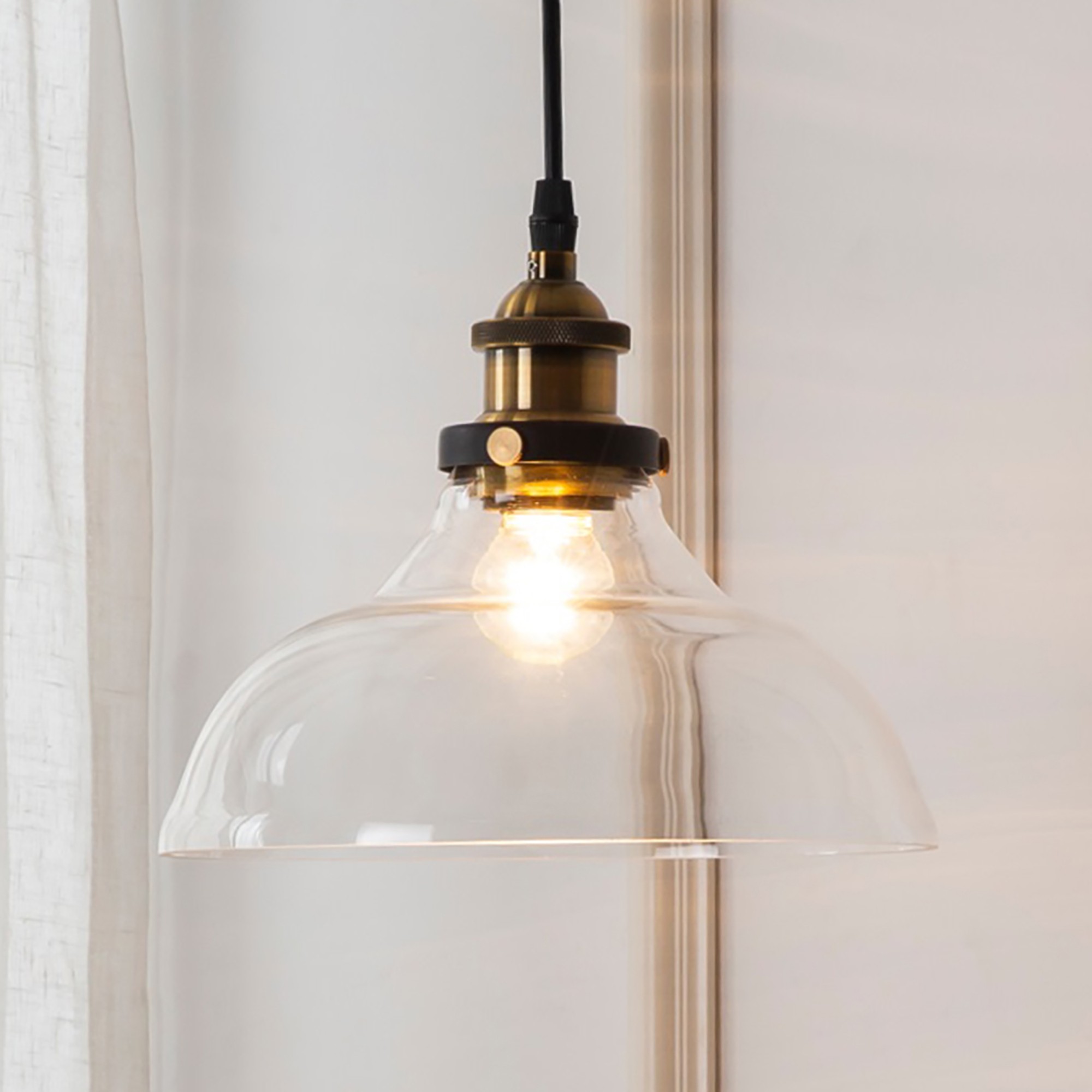 Esmie 1-light Adjustable Height Edison Lamp with Bulb