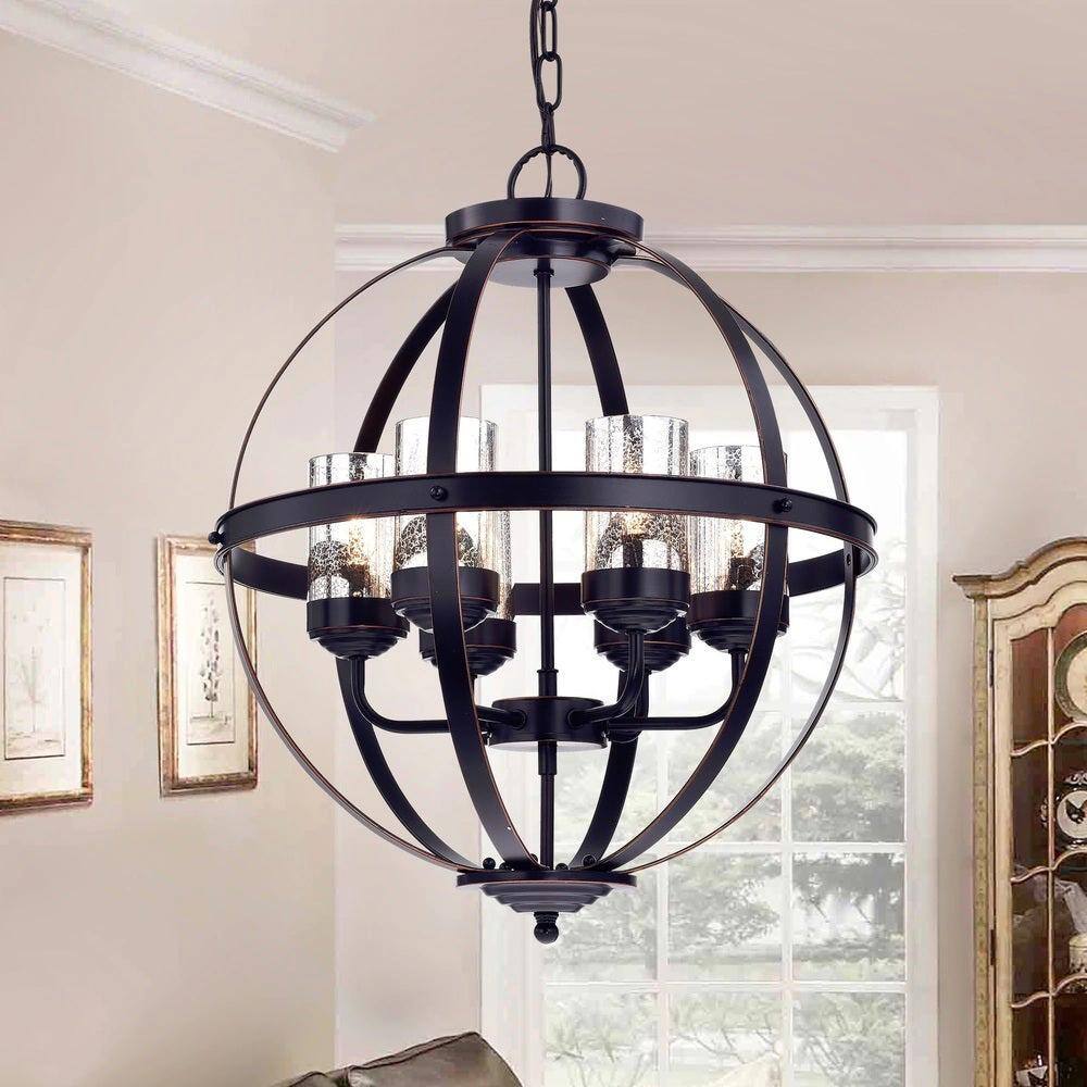 Gildard Oil Rubbed Bronze Globe Pendant