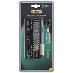 Wera 1/4" Drive Bit Set and Carrying Case (30 Piece)