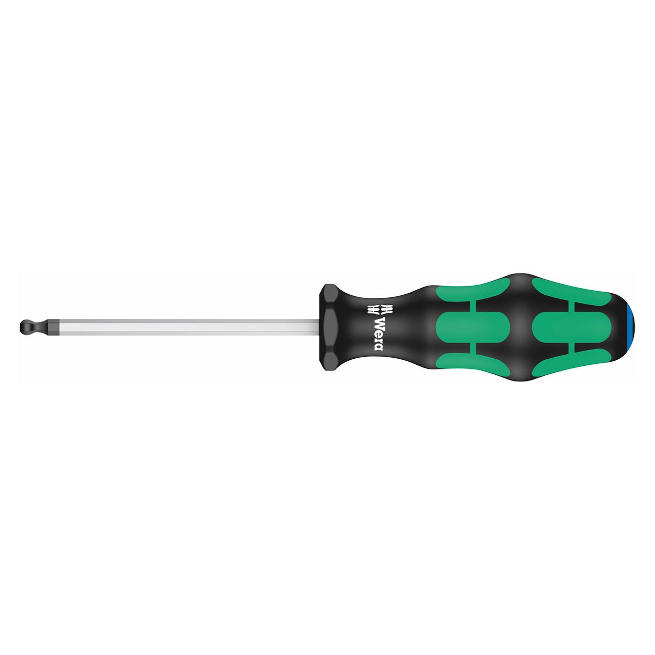 Wera Screwdriver: Hex 4mm x 100mm (with Ball End)